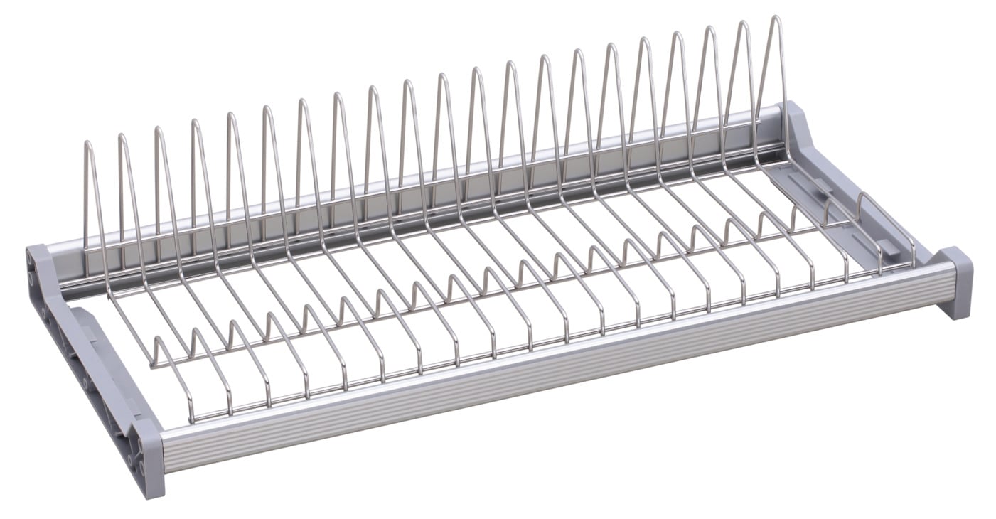 Giá Úp Đĩa 900mm Màu Inox Hafele 544.01.009