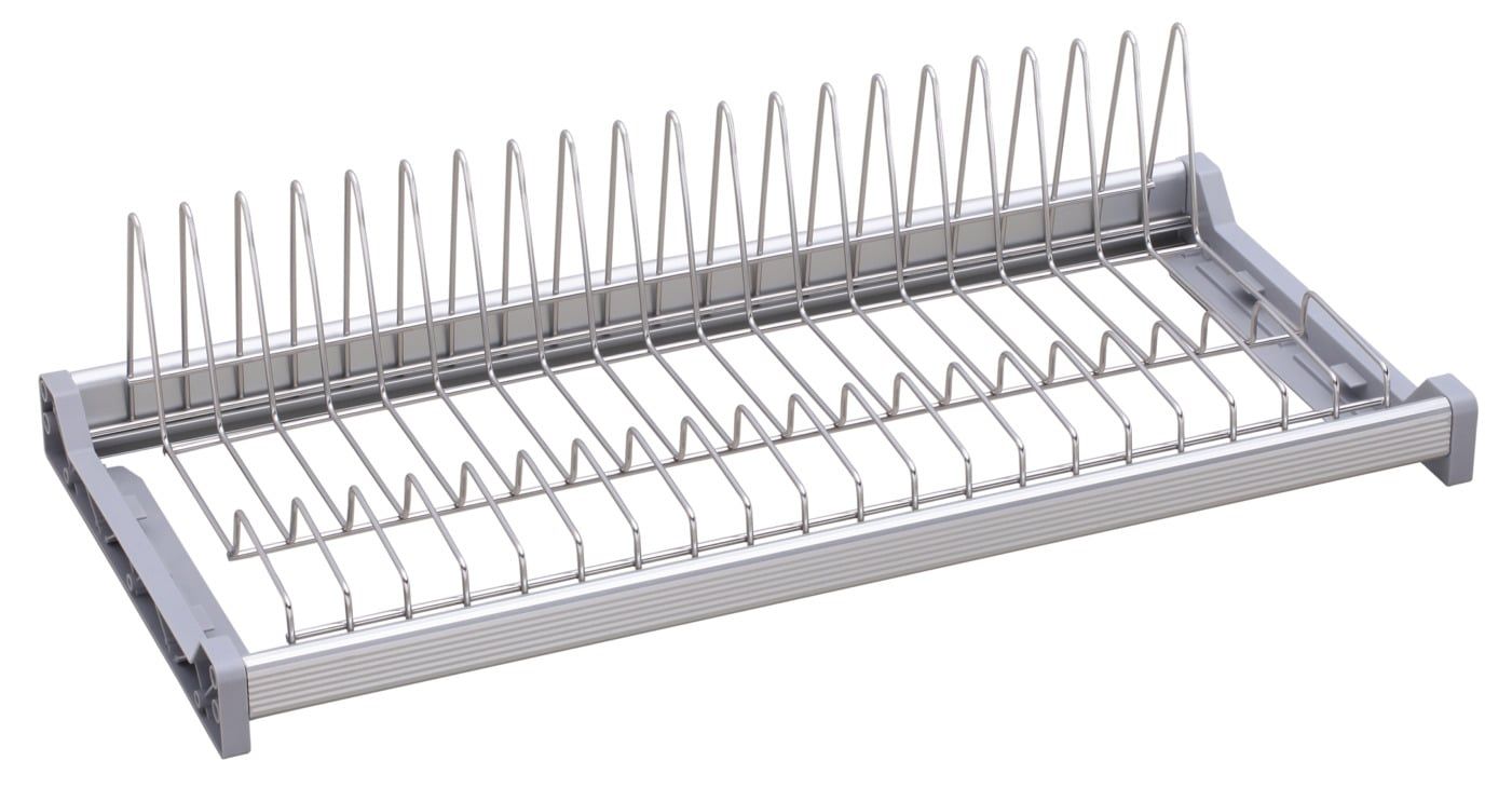 Khay Úp Chén Bát Phẳng 900mm Màu Đen Hafele 544.01.329