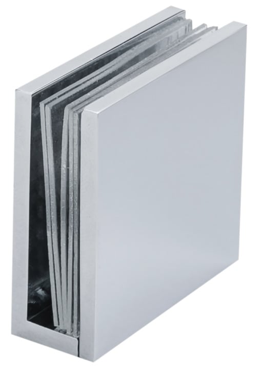 Kẹp Kính Tường Nhà Tắm 90° Hafele 981.00.562