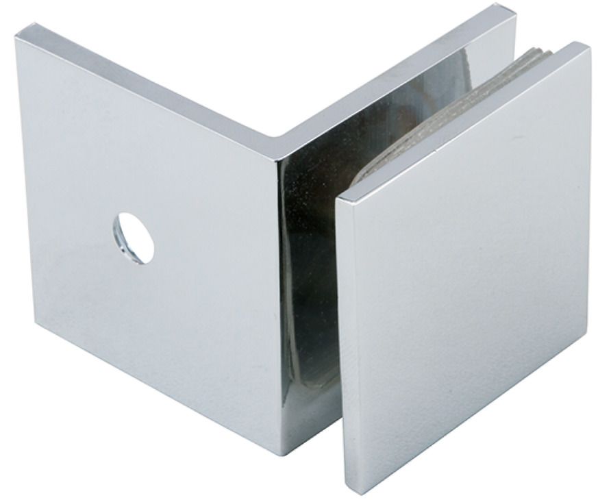 Kẹp Kính - Tường Nhà Tắm 90º Có Đế Hafele 981.00.542