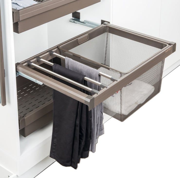 Móc Treo Quần Kèm Giỏ 800mm Hafele 807.95.831