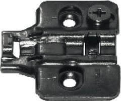 Đế Bản Lề Metalla SM Màu Đen Hafele 315.98.656 ảnh 1