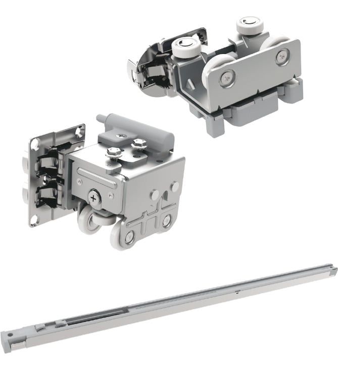Phụ Kiện Cửa Trượt Tủ Slido Fold 20VF Hafele 401.30.009
