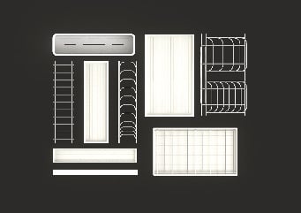 Rổ Đựng Bát Đĩa Trên 900mm Hafele 545.14.929