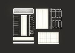 Rổ Đựng Bát Đĩa Trên 900mm Hafele 545.14.929