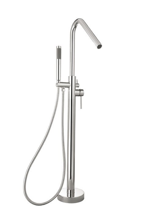 Bộ Trộn Tắm Đặt Sàn Roots Hafele 495.61.177