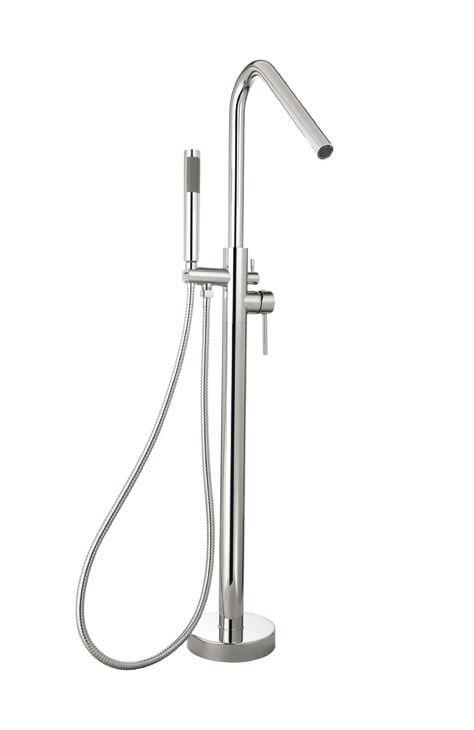 Bộ Trộn Tắm Đặt Sàn Roots Hafele 495.61.177