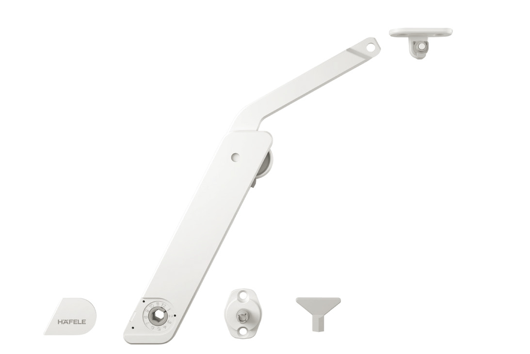 Tay Nâng Flap H1.5 Loại D Trái Hafele 493.05.357 - Tay nâng Free Flap loại D trái Hafele 493.05.357 hoàn thiện cặp lực D Tay Nâng Flap H1.5 Loại D Trái Hafele 493.05.357 - Tay nâng Free Flap loại D trái Hafele 493.05.357 hoàn thiện cặp lực D