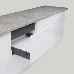 Ray Hộp Alto-S H80mm Giảm Chấn Hafele 552.49.316 Ray Hộp Alto-S H80mm Giảm Chấn Hafele 552.49.316