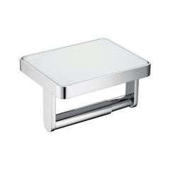 Giá Treo Giấy Vệ Sinh Mặt Kính Trắng Hafele 495.80.231