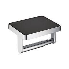 Giá Treo Giấy Vệ Sinh Mặt Kính Đen Hafele 495.80.233