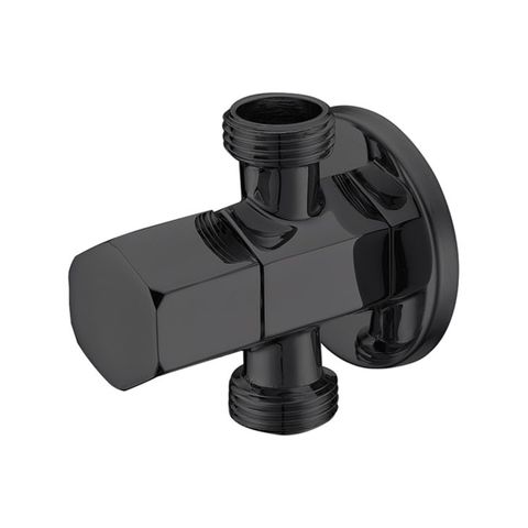 Van góc màu đen 2 đường nước ra G1/2 Hafele 589.25.872