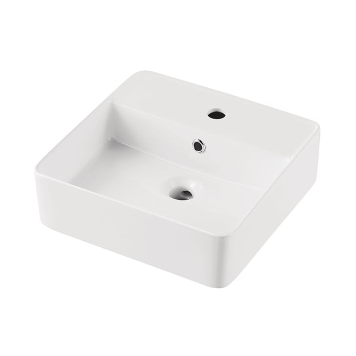 Chậu Sứ Lavabo Đặt Bàn Sapporo Hafele 588.79.072 Chậu Sứ Lavabo Đặt Bàn Sapporo Hafele 588.79.072