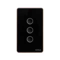 Công Tắc Đèn Thông Minh 3 Gang Hafele 820.71.002