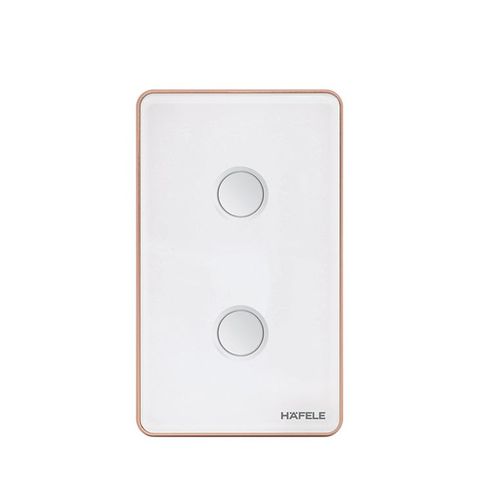 Công Tắc Đèn Thông Minh 2 Gang Hafele 820.71.004