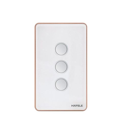 Công Tắc Đèn Thông Minh 3 Gang Hafele 820.71.005