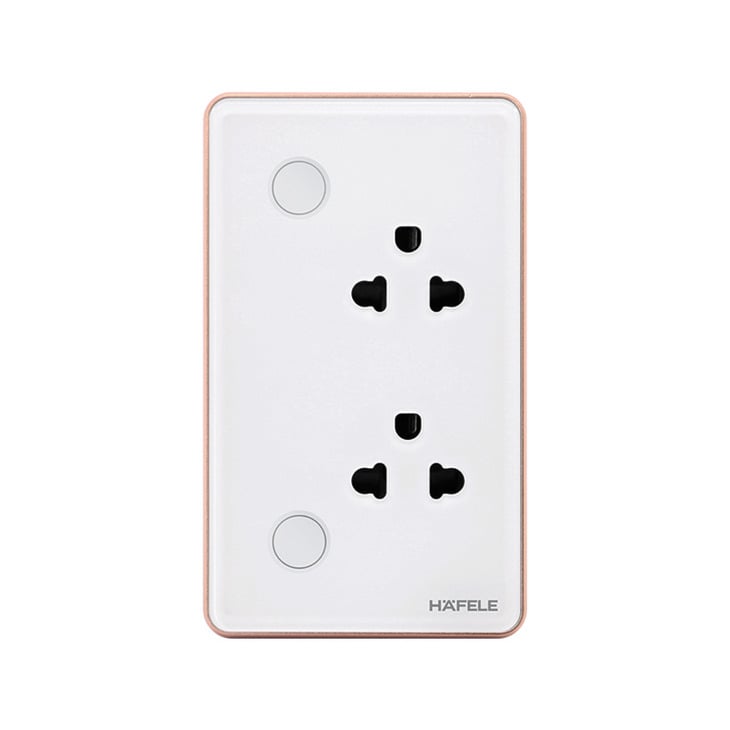 Ổ Cắm Trường Thông Minh HSL-WSS01W Hafele 820.71.007