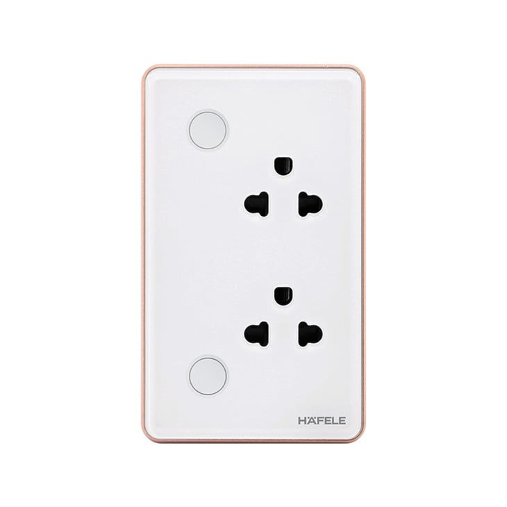 Ổ Cắm Trường Thông Minh HSL-WSS01W Hafele 820.71.007