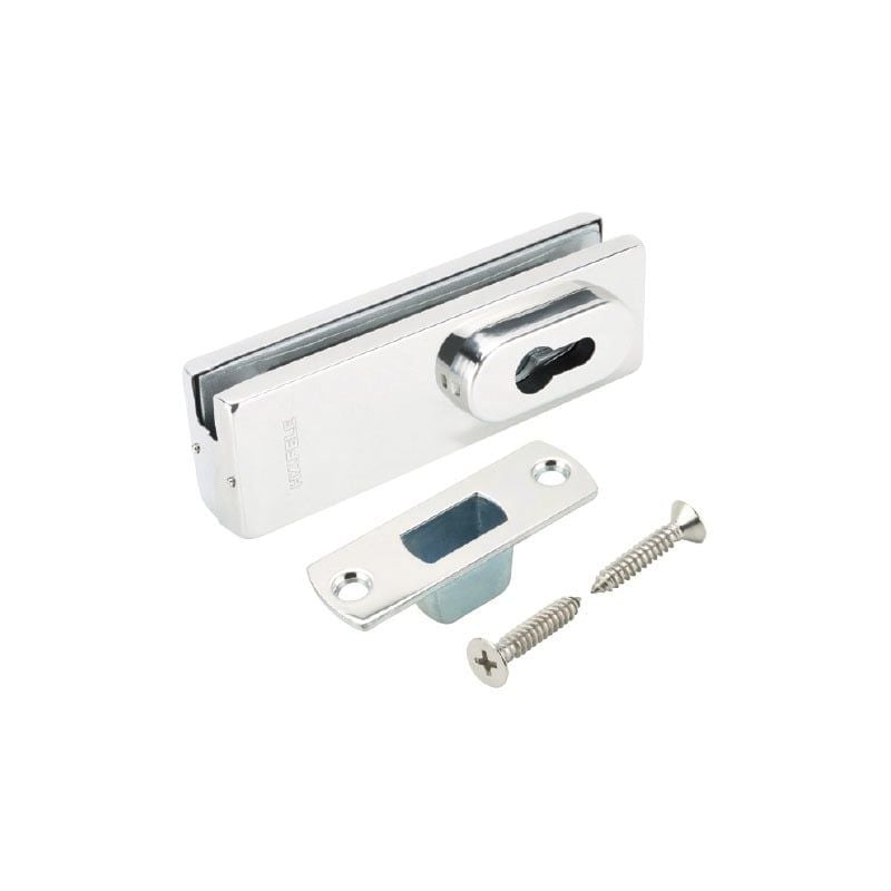 Khóa Kẹp Chân Kính Inox Bóng Hafele 981.00.660
