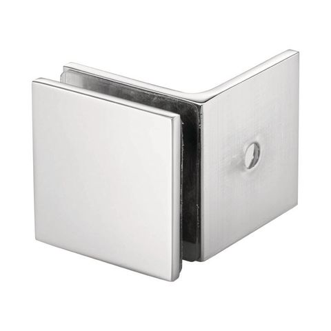 Kẹp Kính Tường 90º Nhà Tắm Có Đế Hafele 981.77.910