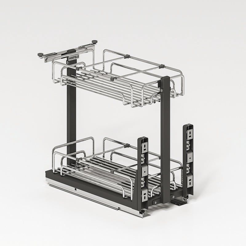 Rổ gia vị Omero SUS304 ovan 300 Hafele 547.10.063