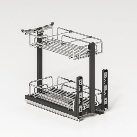 Rổ gia vị Omero SUS304 ovan 350 Hafele 547.10.064