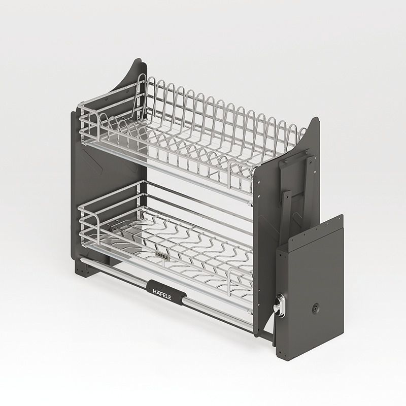 Kệ Chén Đĩa Nâng Hạ Oria 700mm Hafele 504.71.074