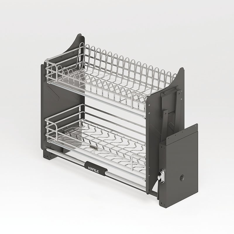 Kệ Chén Đĩa Nâng Hạ Oria 800mm Hafele 504.71.076