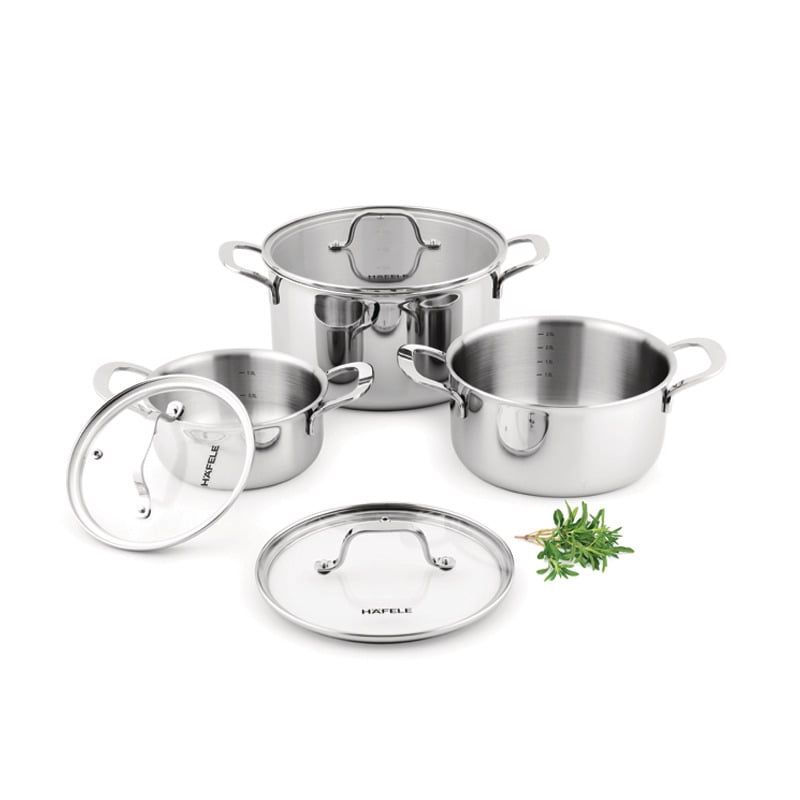 Bộ nồi 3 món Hafele HS-CW3WX 535.44.159