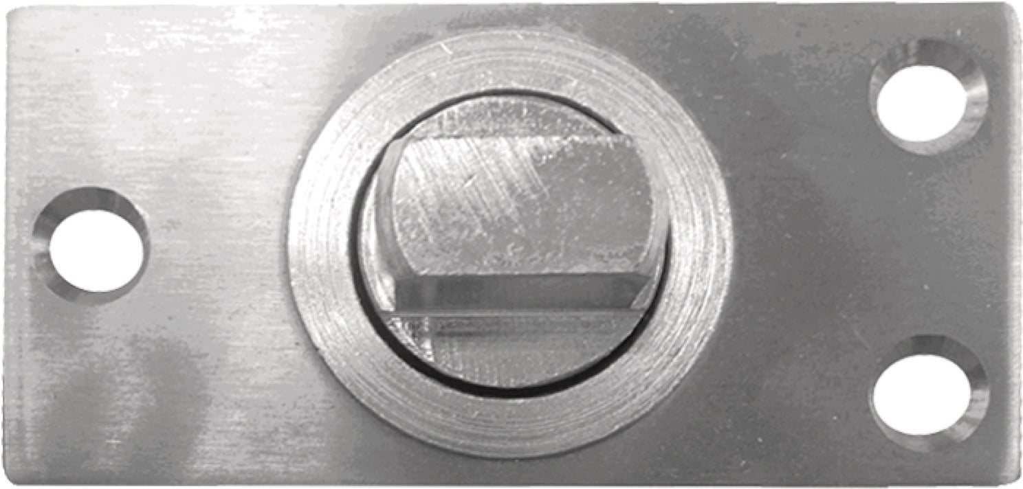 Bản lề sàn inox mờ Hafele 932.77.090