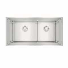 Chậu SUS WS R10 HS25-SSN2S-8744_BRUSH Hafele 567.94.022 ảnh 2