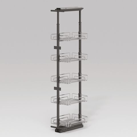 Rổ tủ đồ khô Kara Pull SUS304 ovan 400mm Hafele 595.71.047