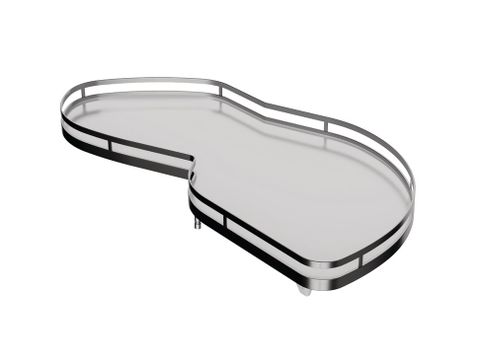Lemans II shelf style 450mm L/H Hafele 541.32.648