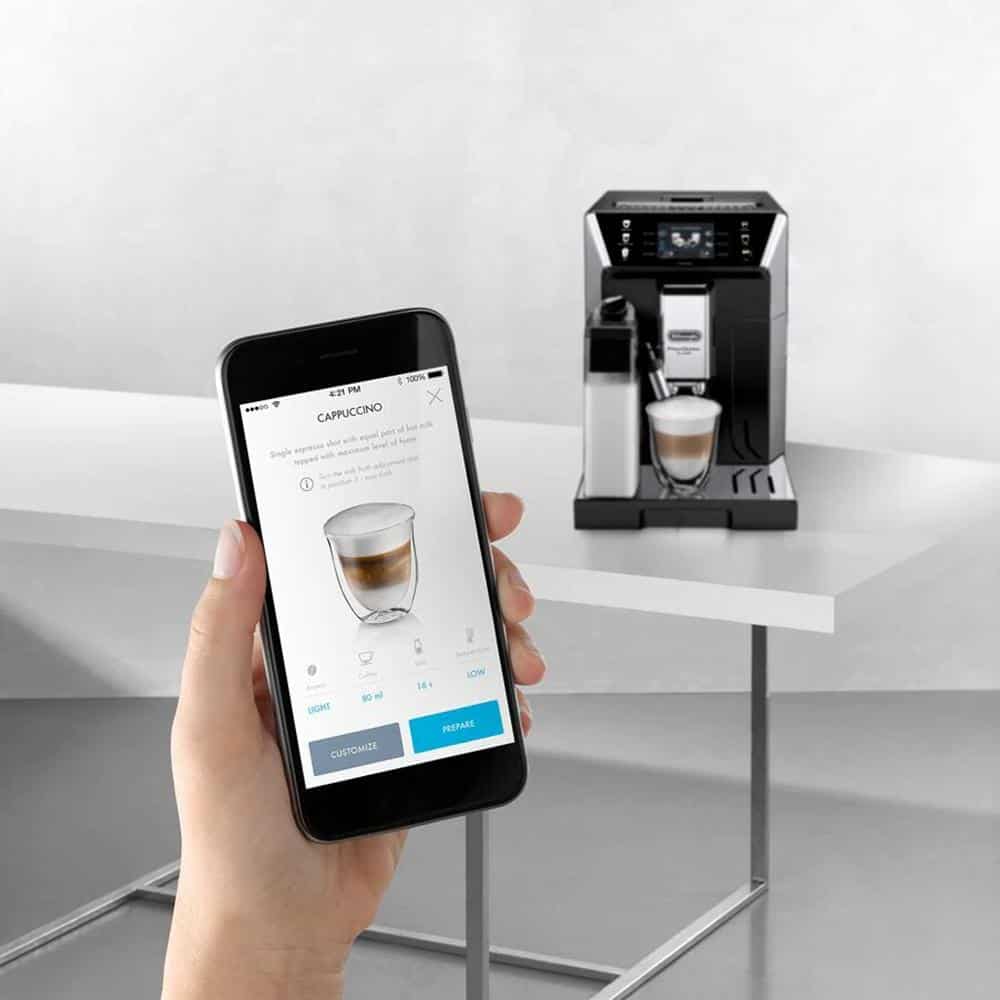 Máy pha cafe De’Longhi PrimaDonna Class ECAM 550.65.SB – ảnh 5