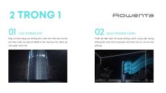 Quạt Không Cánh Kèm Lọc Không Khí Rowenta QU5030F0 ảnh 3