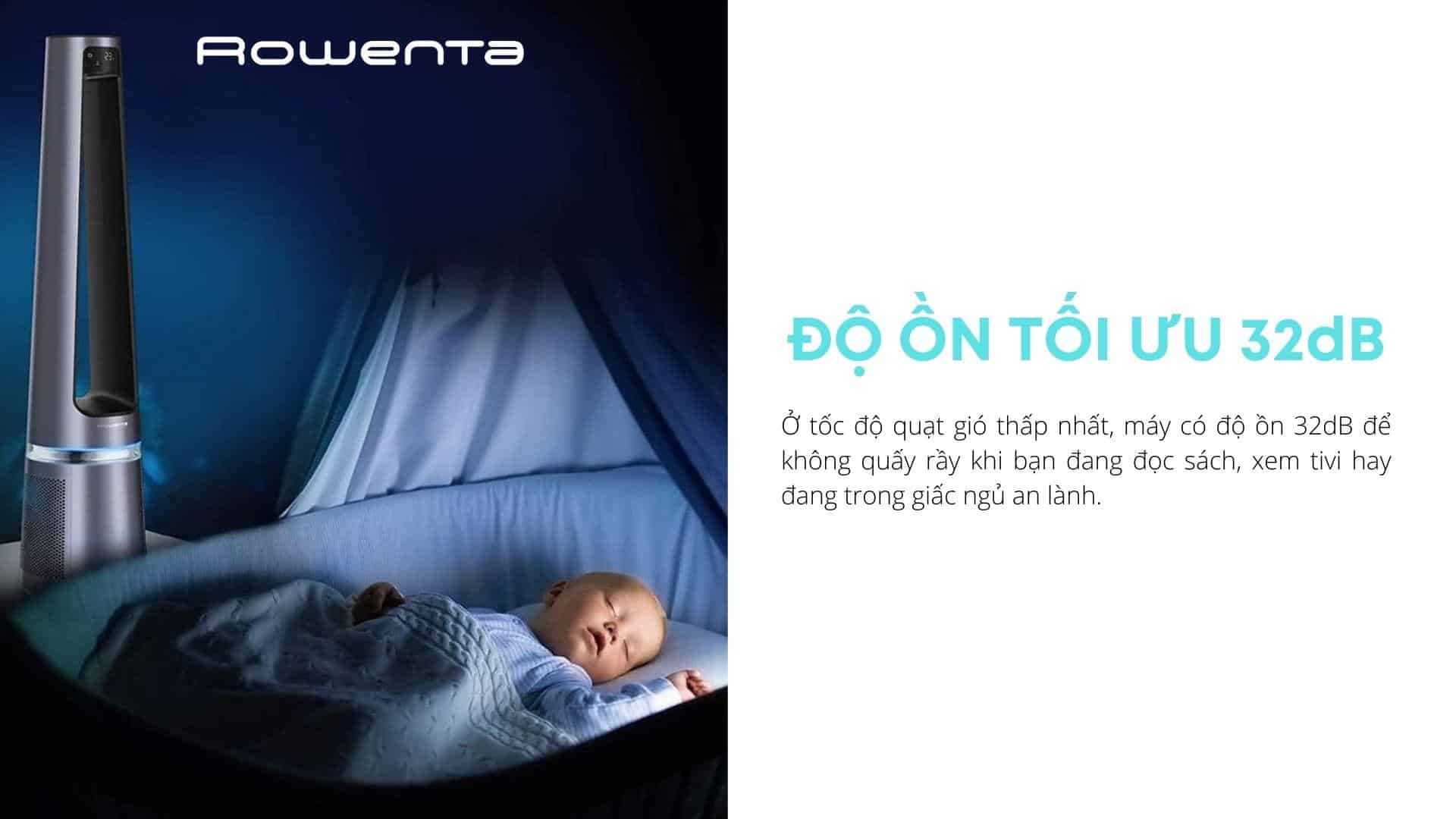 Quạt Không Cánh Kèm Lọc Không Khí Rowenta QU5030F0 – ảnh 5