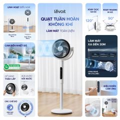 Quạt Tuần Hoàn Không Khí Levoit CirculAir 22.9cm ảnh 8