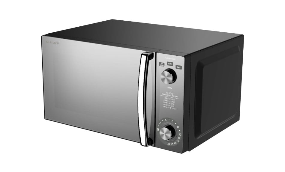 Lò vi sóng cơ Sharp 20 lít R-2046FB-BK – ảnh 3