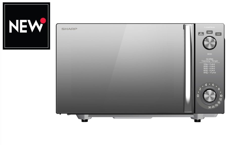 Lò vi sóng cơ Sharp 20 lít R-2046FB-BK