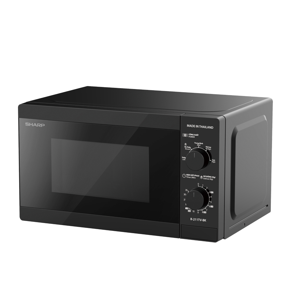 Lò vi sóng cơ Sharp 21 lít R-211TV-BK