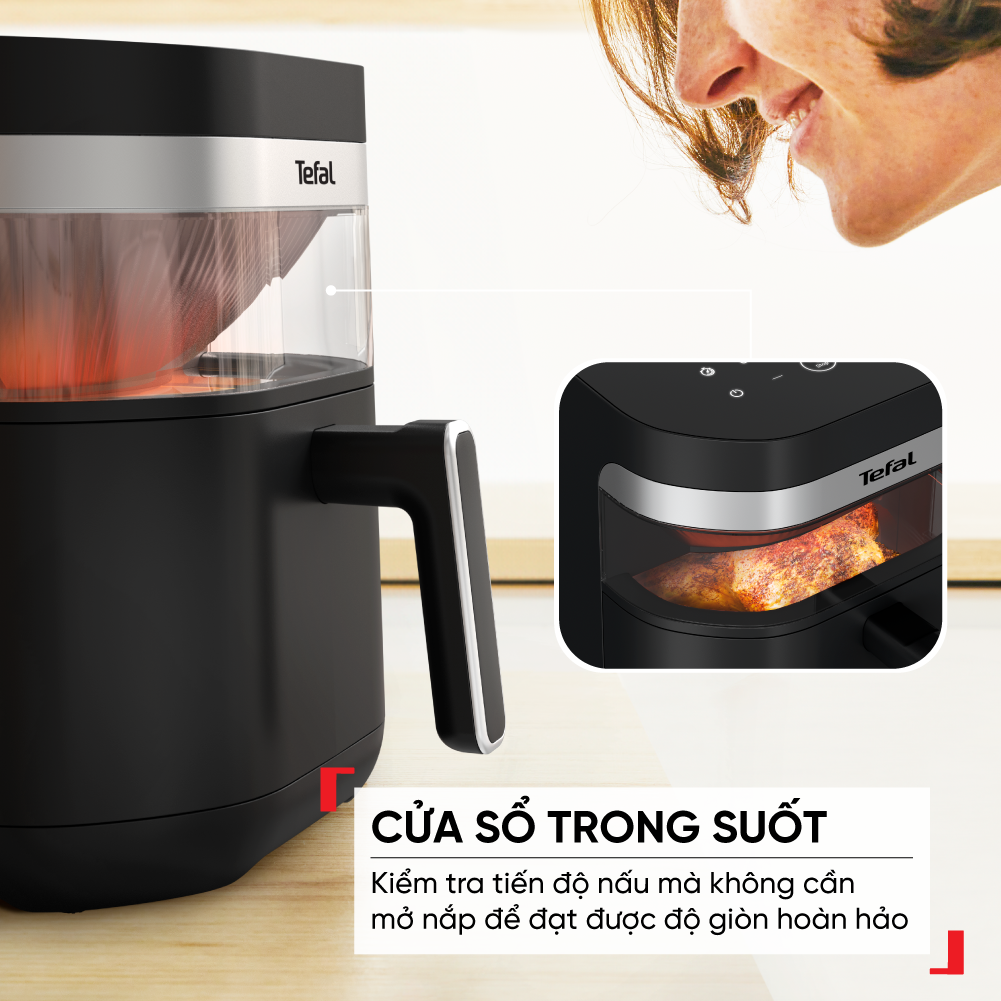 Nồi chiên không dầu Tefal Far Infrared EY8328E0 - 7L - Điện tử – ảnh 3