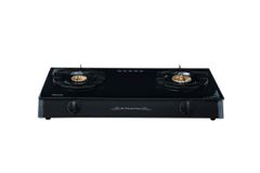 Bếp gas dương Rinnai RV-7Double Glass(A) 728mm 2 lò nấu, mặt kính cường lực
