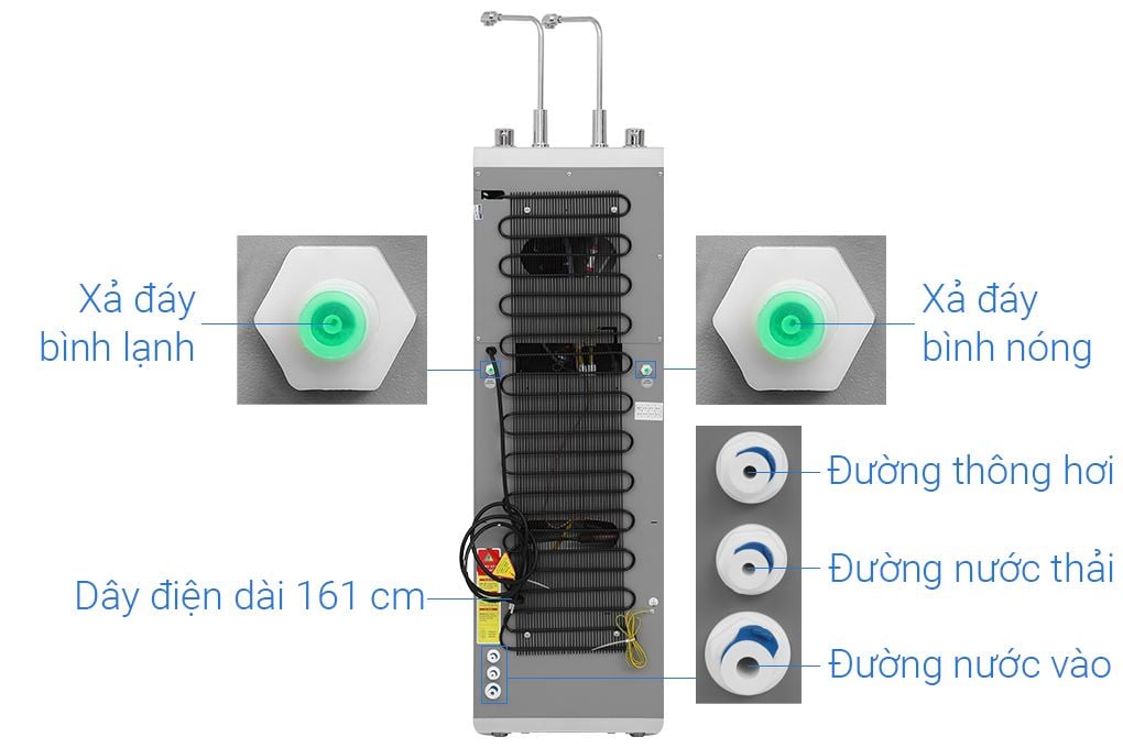 Máy lọc nước Hòa Phát HPA885 - hình ảnh thực tế