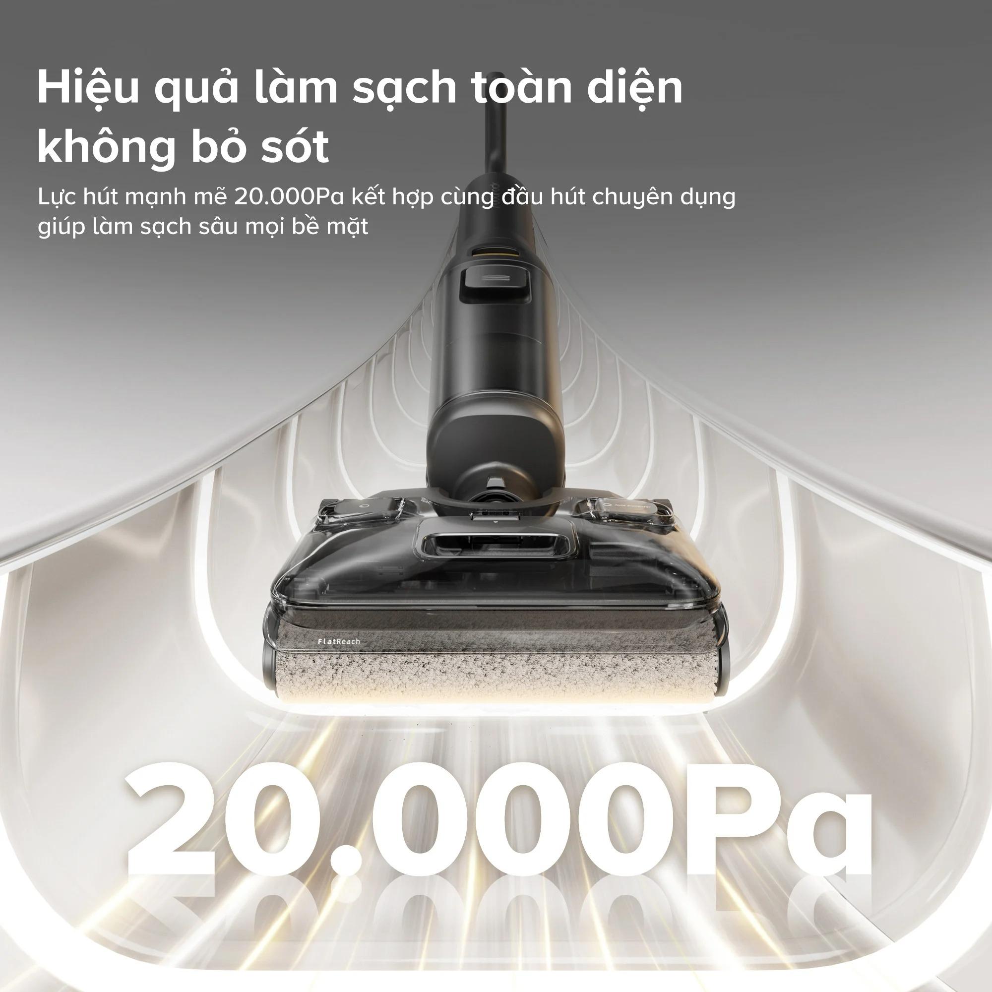 Máy hút bụi Roborock F25 Combo gập nghiêng 180° hút bụi 5 trong 1 – ảnh 6