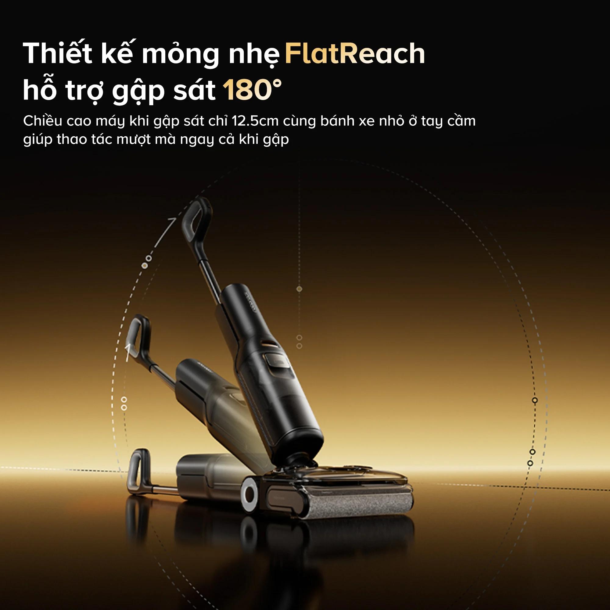 Máy hút bụi Roborock F25 Combo gập nghiêng 180° hút bụi 5 trong 1 – ảnh 2