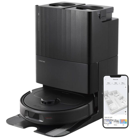 Robot hút bụi lau nhà Roborock QR 798 - Đen