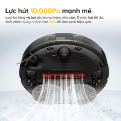 Robot hút bụi lau nhà Roborock QR 798 - Đen ảnh 6