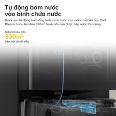 Robot hút bụi lau nhà Roborock QR 798 - Đen ảnh 7