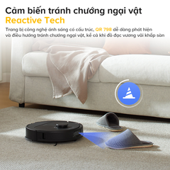 Robot hút bụi lau nhà Roborock QR 798 - Đen ảnh 8