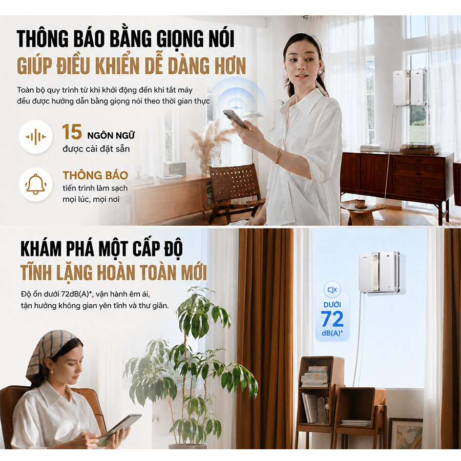 Robot hút bụi lau kính Mova N1 – ảnh 8